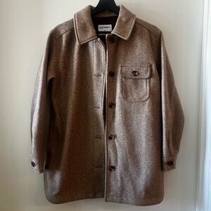 Old Navy Men's Tan Shirt Jacket